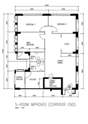 Blk 950 Hougang Street 91 (Hougang), HDB 5 Rooms #177874512